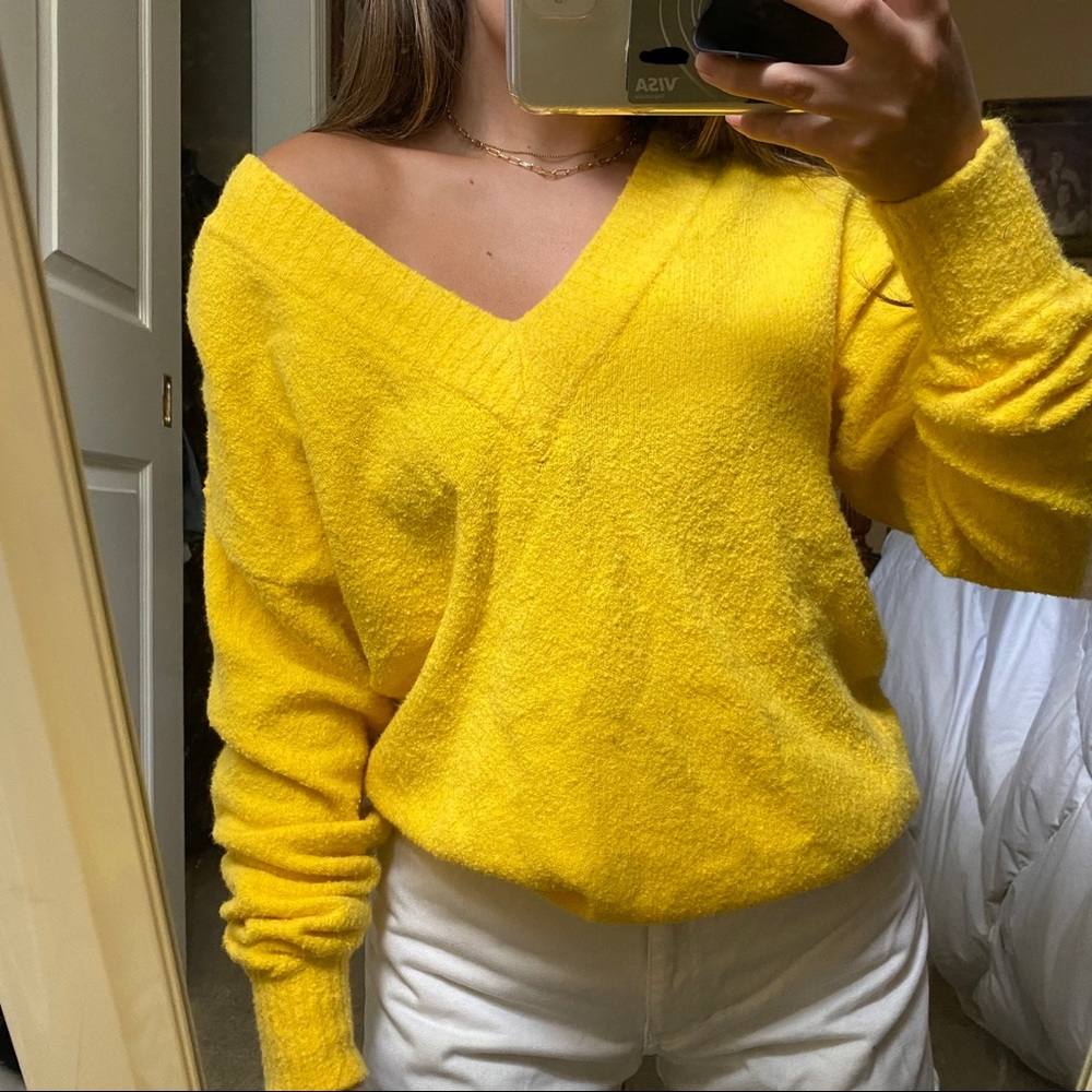 Urban Outfitters Yellow Sweater